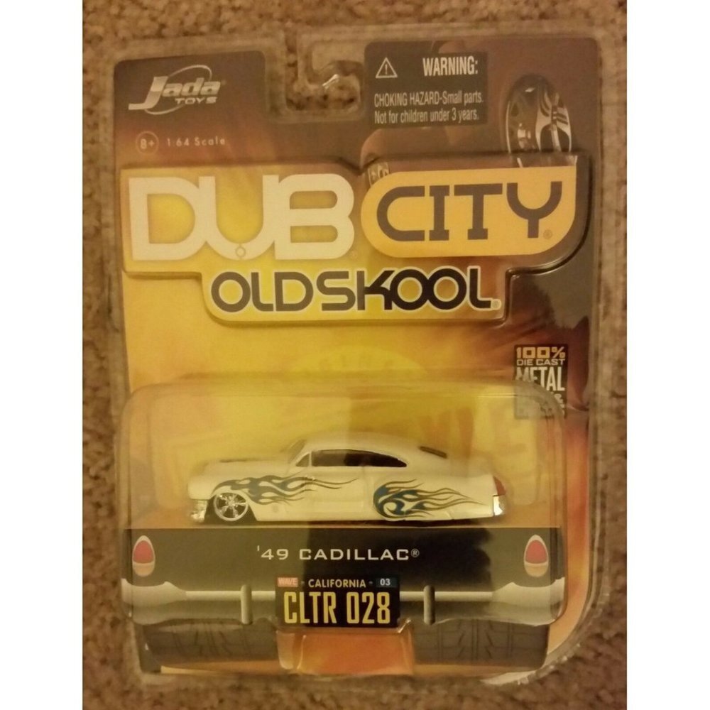 2006 JADA DUB CITY OLD SKOOL '49 CADILLAC SCALE 1:64 Wave 3 NEW in PKG